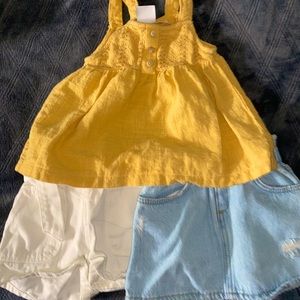 Zara shirt and skirts